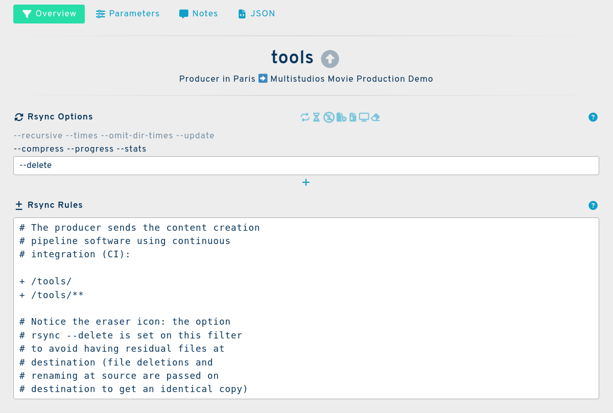 channel main panel screenshot