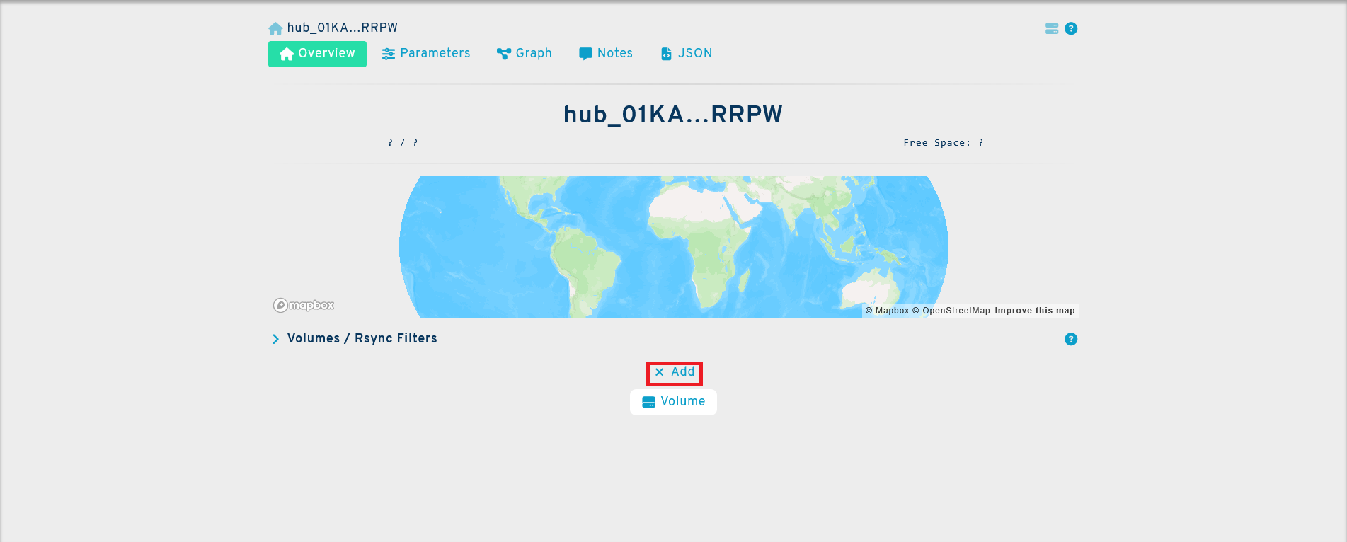 hub interface add storage screenshot